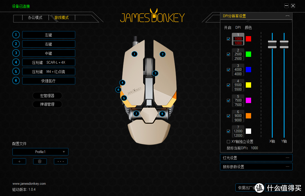 握在手里的赛博科技风：James Donkey贱驴机械风格外设套装