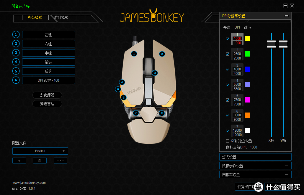 握在手里的赛博科技风：James Donkey贱驴机械风格外设套装