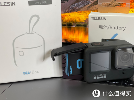 第三方gopro电池充电器选哪个 Telesin泰迅gopro9 Allinbox收纳式充电盒 充电器 什么值得买