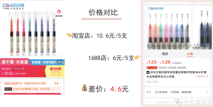 6家1688文具源头工厂店推荐!MUJI风中性笔、复古风记事本、手账周边!比价淘宝低至3折!