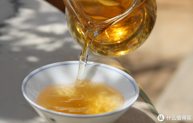 高品质的古树茶,挂杯香馥郁迷人