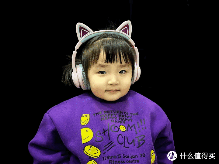 儿童上网课酷炫耳机,Tribit趣倍BTH13无线头戴式猫耳朵发光蓝牙耳机体验