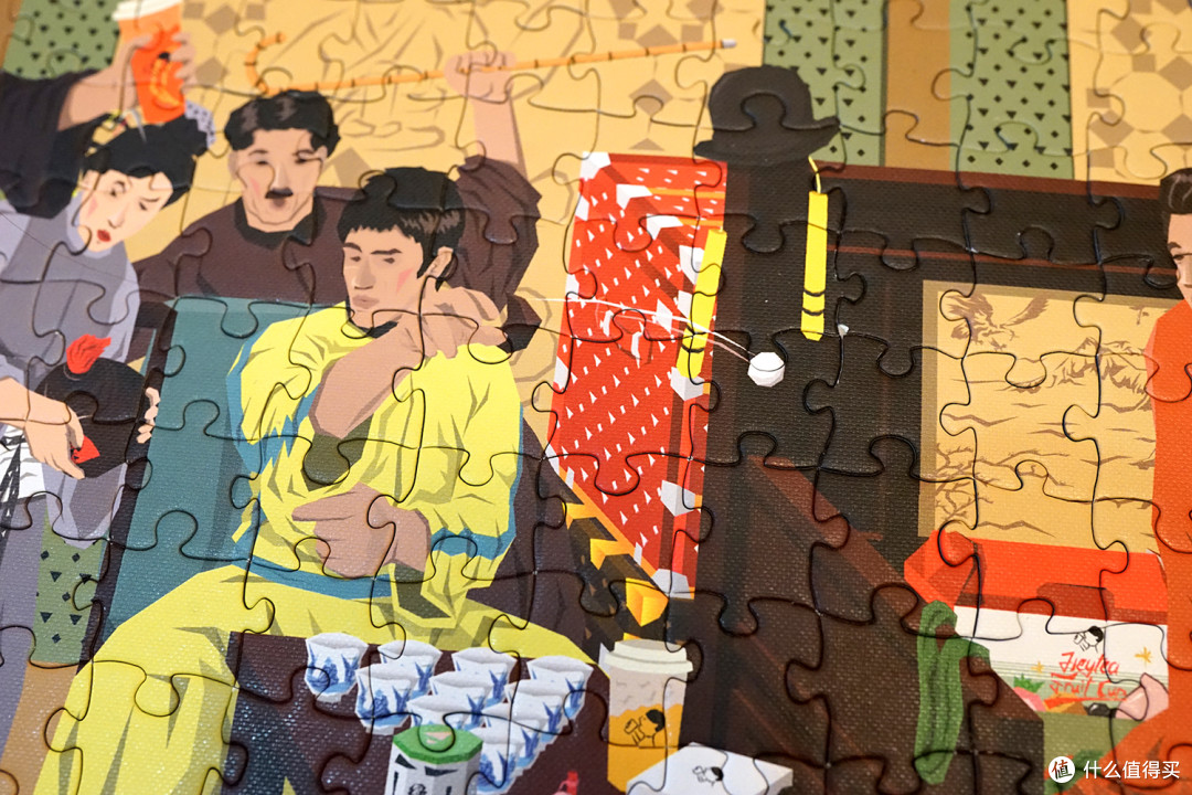 灵感越拼越有喜茶荣宝斋digiway联名限定yeah宴潮玩拼图晒单