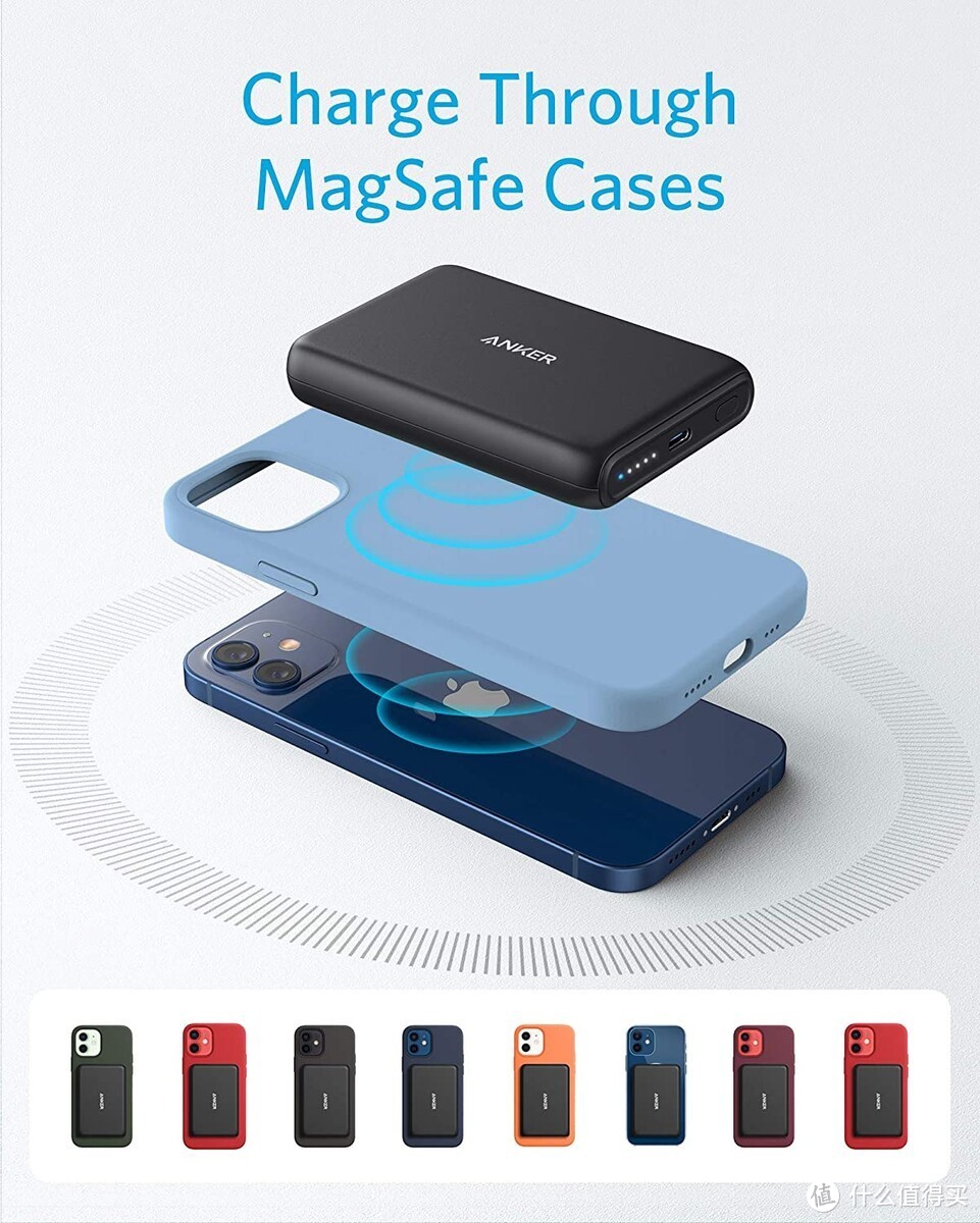 iPhone 12全系可用：Anker 推出 MagSafe PowerCore Magnetic 5K 磁吸式无线充电器