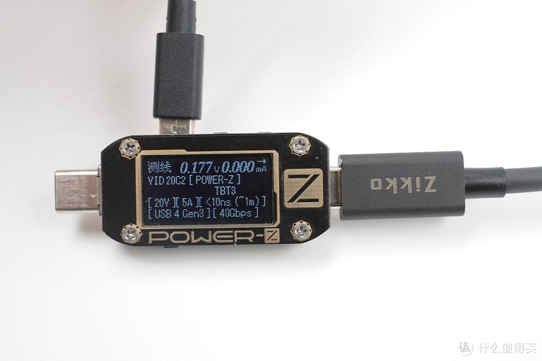国内首款搭载雷电4传输协议的Zikko即刻Thunderbolt 4数据线评测