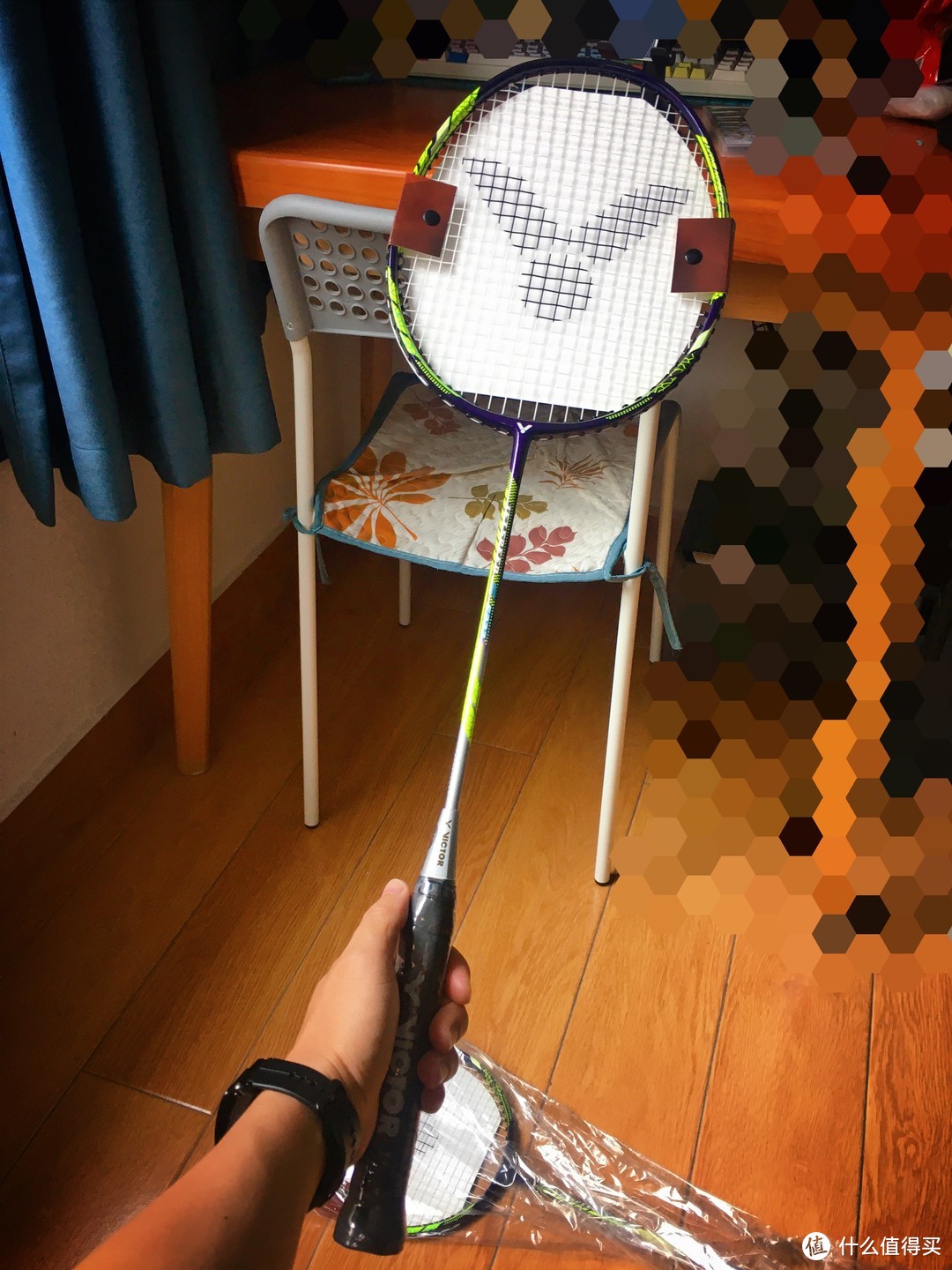 分享：第一次被大妈翻牌，胜利牌JS5233羽毛球拍