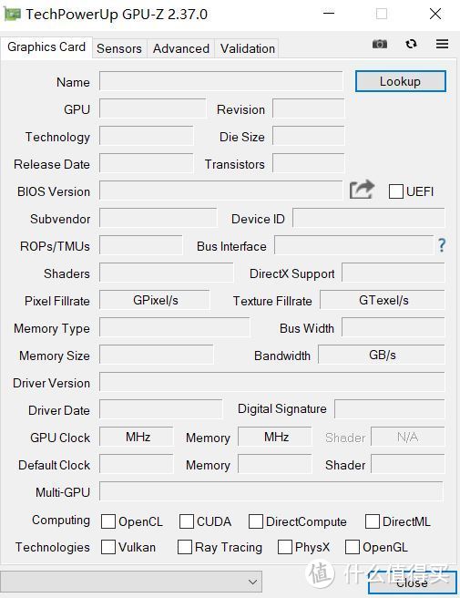 至于GPU-Z 即使有驱动也、、、可想而知大部分软件的兼容性了