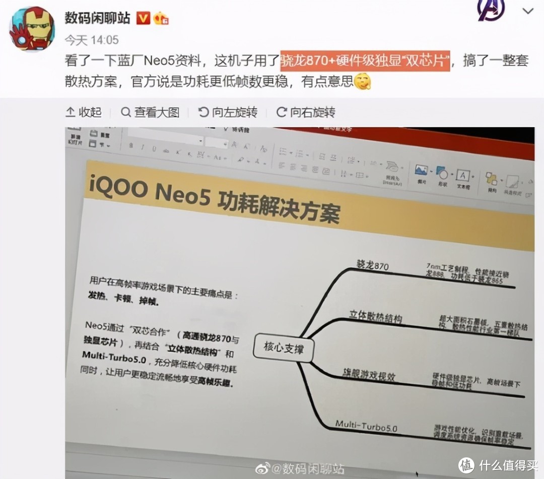 细节爆料！iQOO Neo5搭载“双芯片”，畅玩游戏太轻松