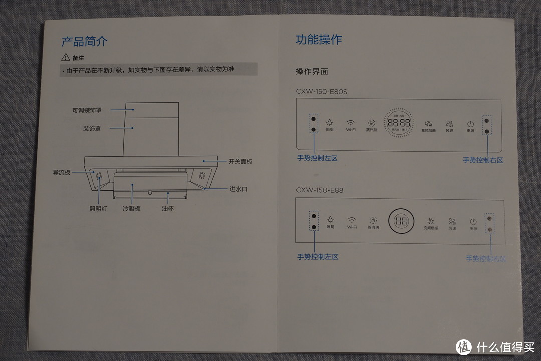 变频+蒸汽洗+油烟感应：美的E88油烟机使用体验