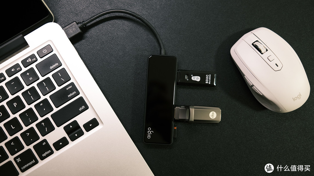 aigo一拖四USB3.0集线器使用分享