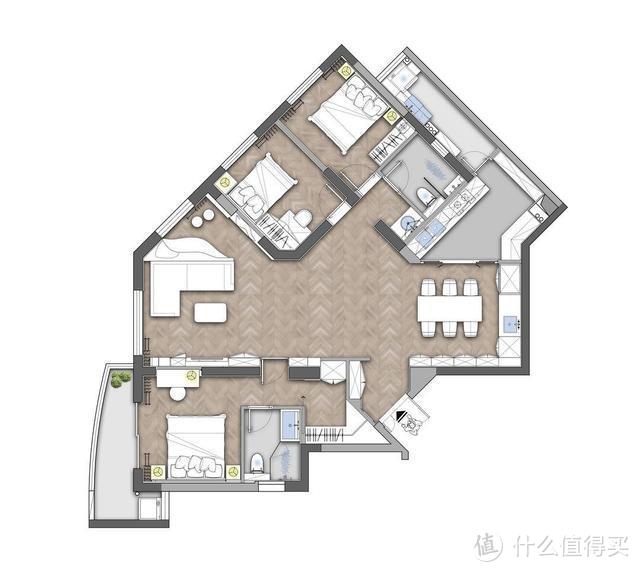 看了他130㎡的家，才明白什么叫颜值超高、收纳满分，全屋质感十足