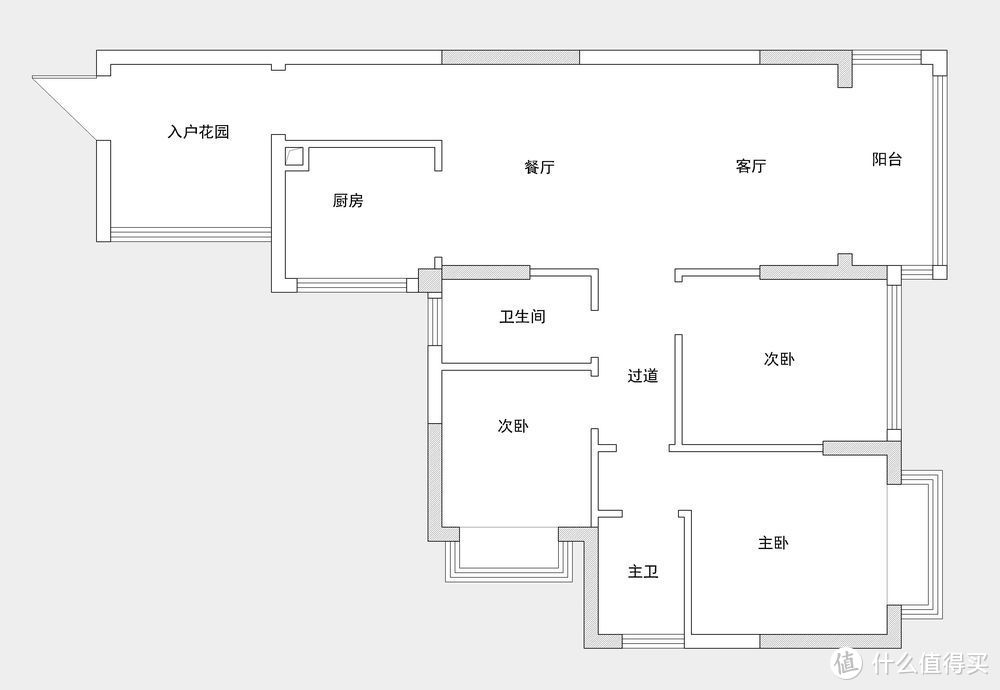 预算不够也能够装很有品味的新中式，入户宽敞明亮又实用，很舒适