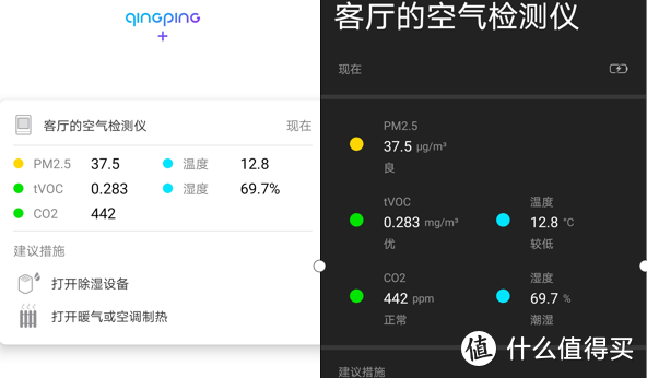青萍空气检测仪，让你的空气质量随时被看到！附详细使用评测~