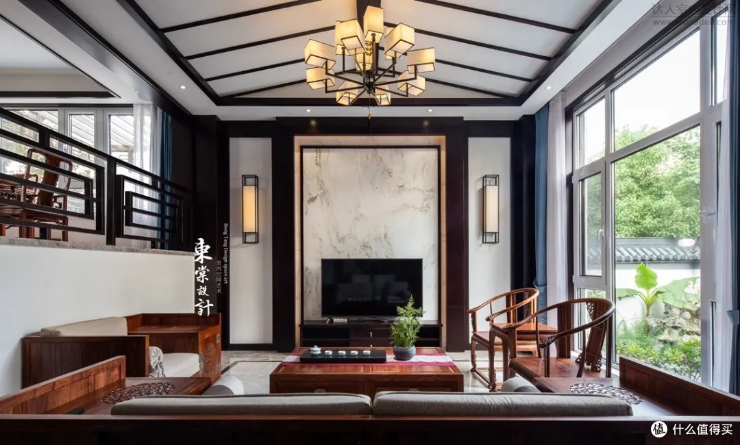 多款中式客厅,多种搭配一次看个够,中国风太美了