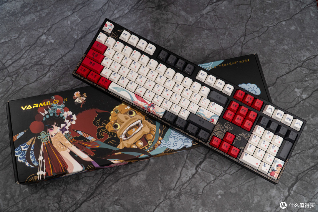 确实有香味,varmilo x hyperx 花旦娘定制键盘开箱