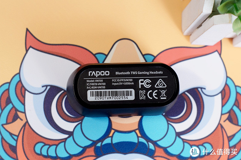 雷柏VM700蓝牙TWS背光游戏耳机测评：酷炫光效、无线游戏