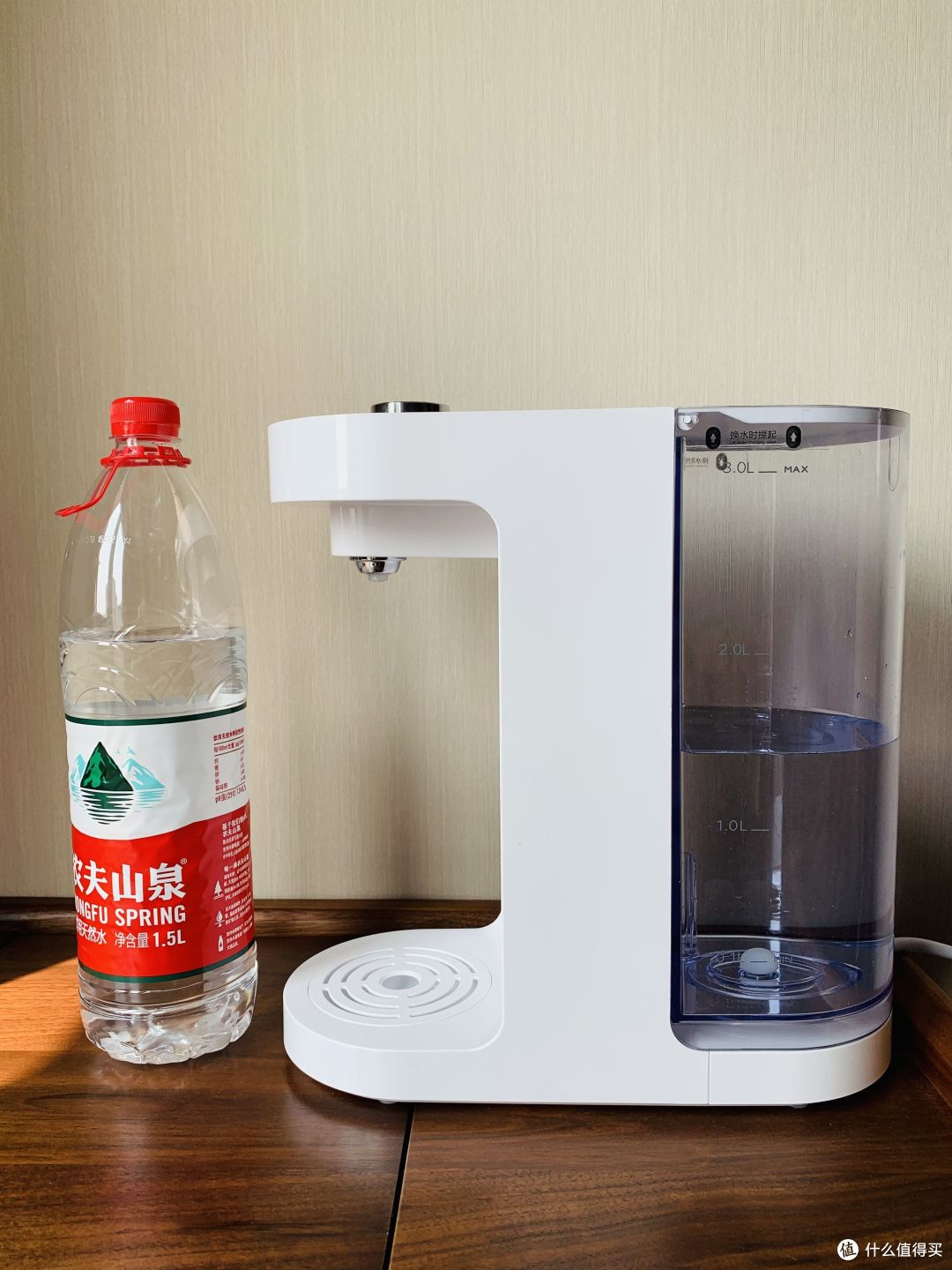喝护健康好伙伴美的华凌即热式饮水机109小花生