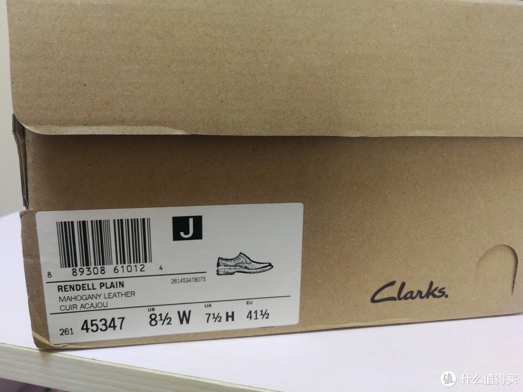 亚马逊海外购给大伯买的Clarks Rendell Plain开箱