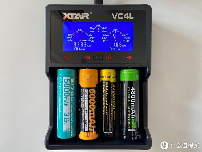 XTAR VC4L多功能智能充电器测评
