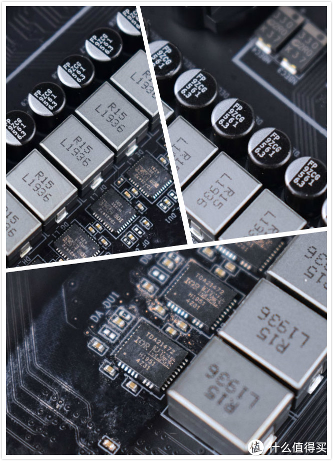 FP黑化固态电容、R15贴片电感及70A DrMos TDA21472