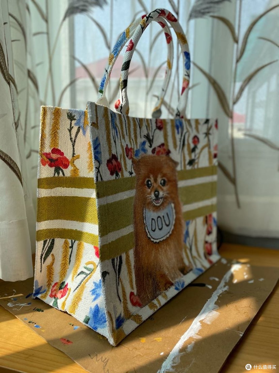 muji无印良品黄麻袋改造