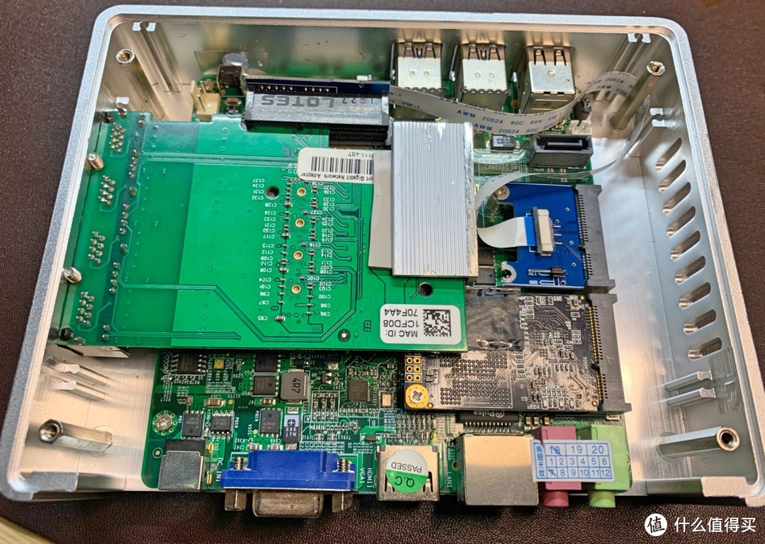 时空魔盒小主机 爆改5千兆软路由 迷你PCIE转PCIE 插4千兆网卡方案