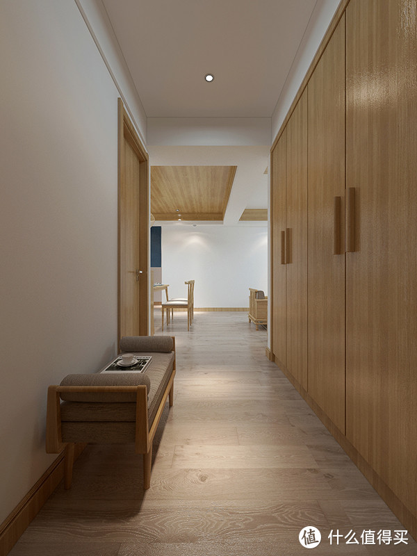120平米日式风格装修，全屋采用原木色系，温馨感充满了整屋
