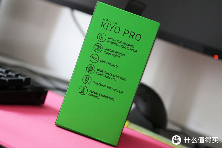直播达人必备：雷蛇清姬专业版Kiyo Pro高清摄像头开箱
