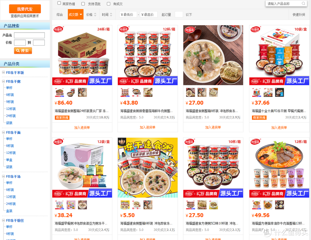 1688（阿里巴巴）休闲食品源头工厂！盒马生鲜、网易严选、好利来、 KFC、海底捞等​源头厂家