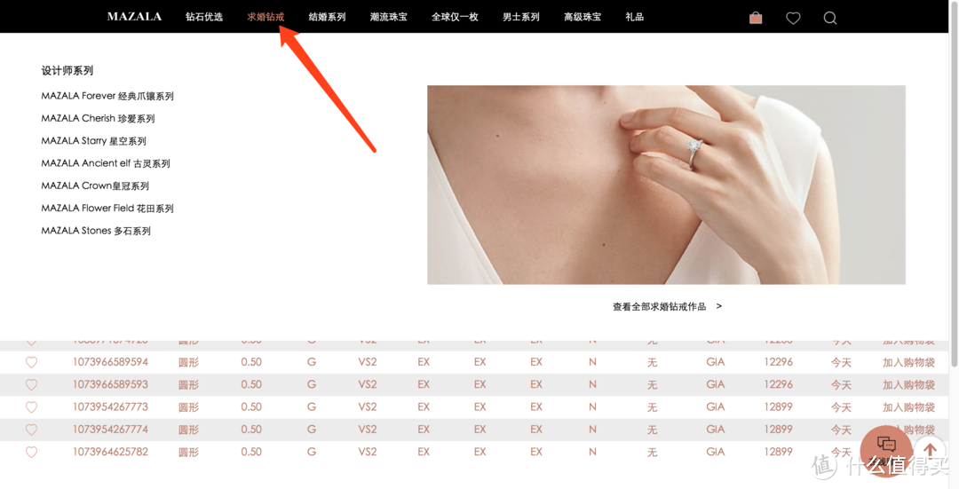 如何买求婚钻戒，看品牌也看性价比，MAZALA钻戒5分钟拿下。