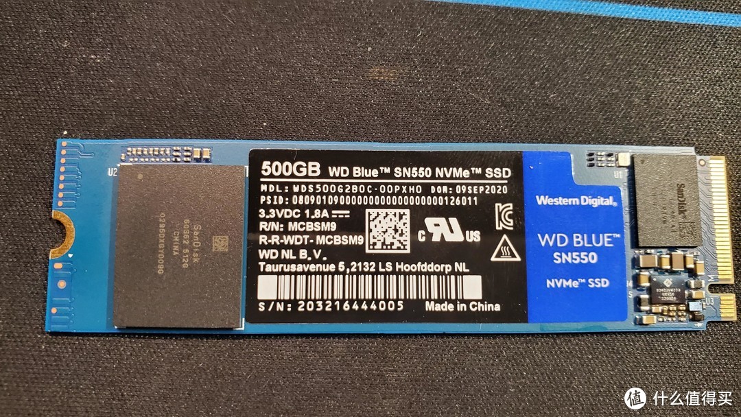 西部数据SN550 500GB