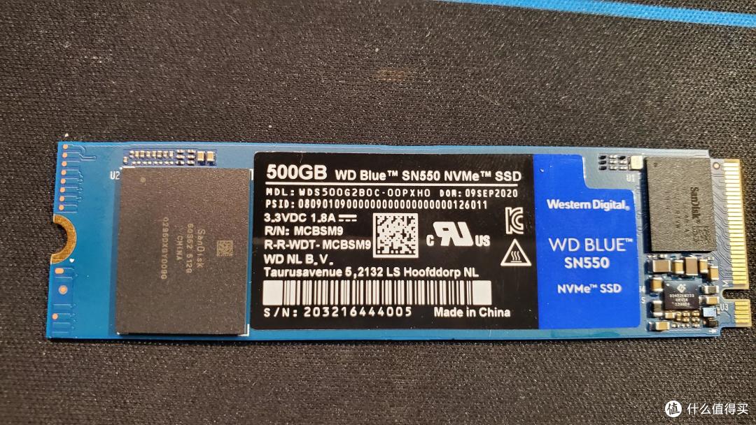 西部数据sn550 500gb