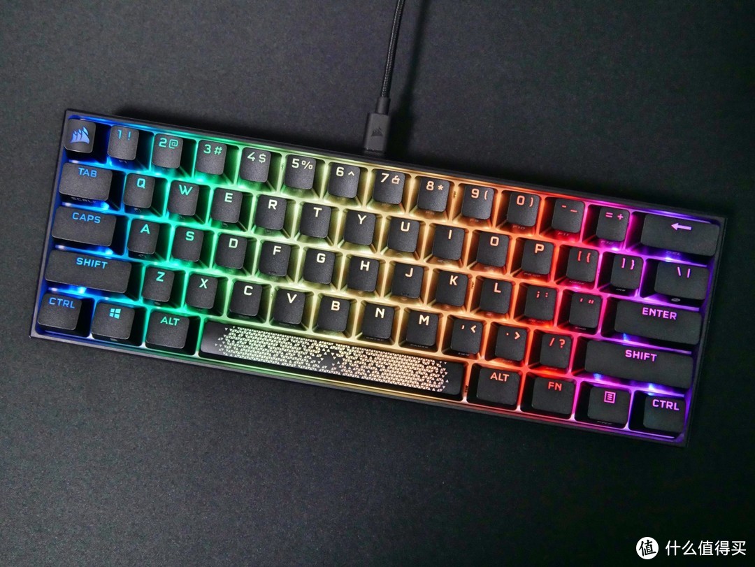 性能强劲的小钢炮——海盗船K65 RGB MINI机械键盘