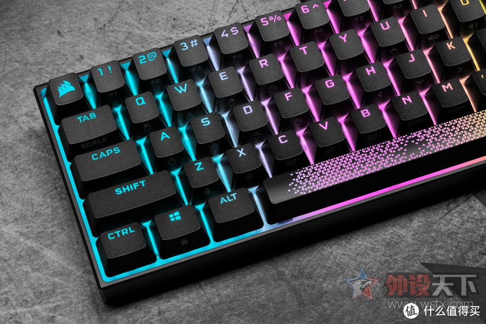 尺寸小巧，个性十足 — 美商海盗船发布K65 RGB MINI 60%机械游戏键盘