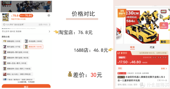 乐高平替再打5折!国产积木品牌1688源头工厂店挖掘!教你半价买万格、启蒙、俐智、古迪!