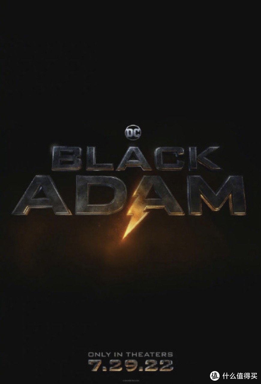 巨石强森主演，DC新片《黑亚当》北美定档2022年7月29日上映！