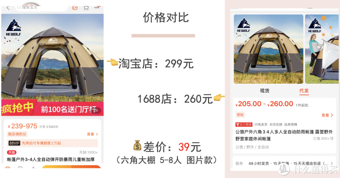 6家1688户外用品好店推荐!淘宝大店源头工厂!同品最低2折!快收藏吧!