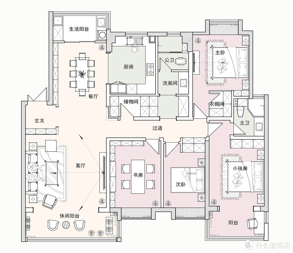 长沙夫妻坚持买二手房，重新装修后，居住舒适，中式风效果很大气