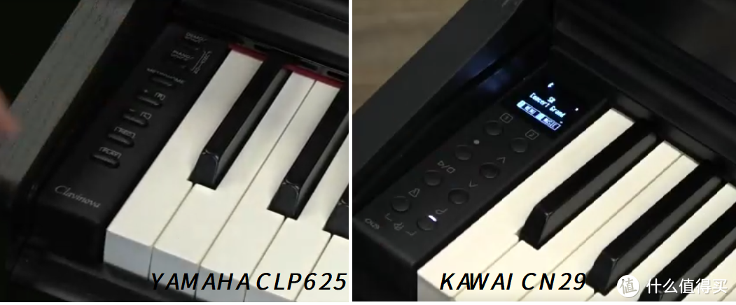 中高价位机型 YAMAHA CLP625和KAWAI CN29评测  原创攻略