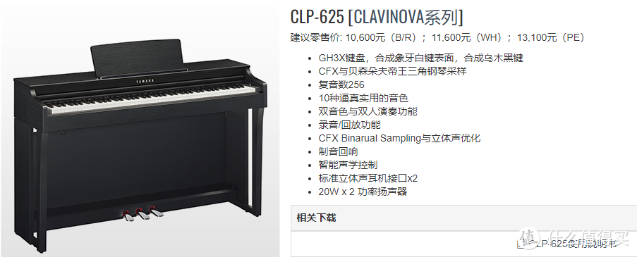 中高价位机型 YAMAHA CLP625和KAWAI CN29评测  原创攻略