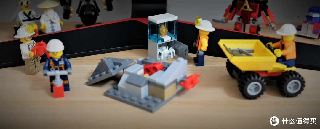 工程系入门之选——LEGO 乐高 城市系列 60184 采矿专家入门套装