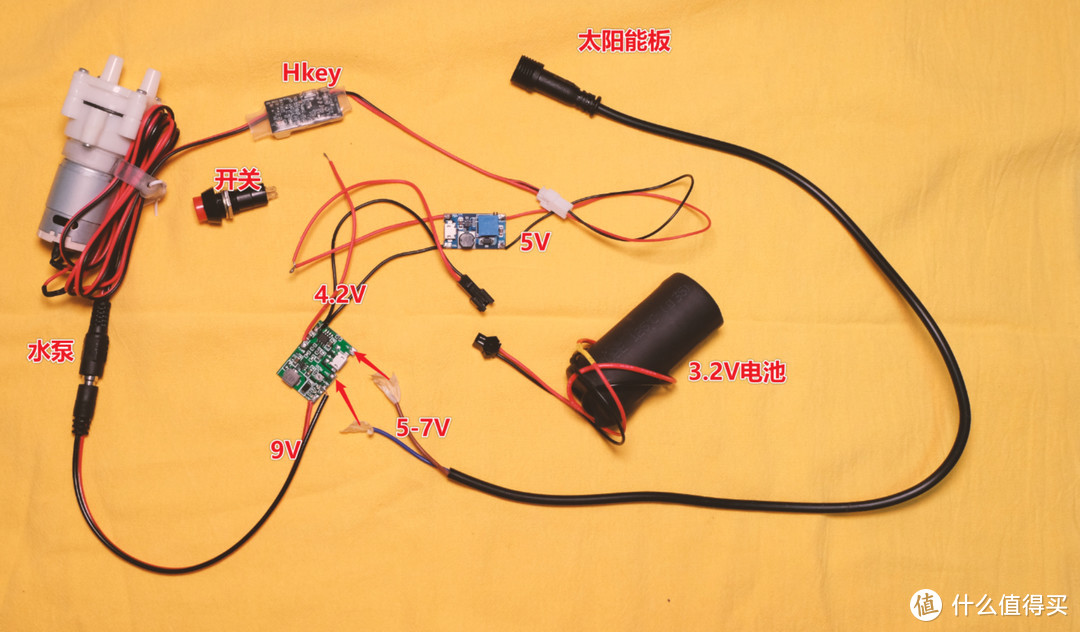 雷士太阳能庭院灯拆解&DIY 阳台自动浇水装置