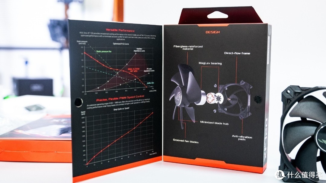 高性能装机风扇，华硕ROG风神XF120散热风扇开箱