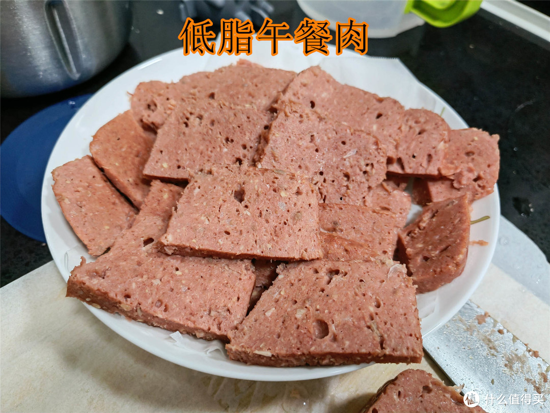 低脂午餐肉自制成功，不用一丁点猪肉口感不差，附详细配方