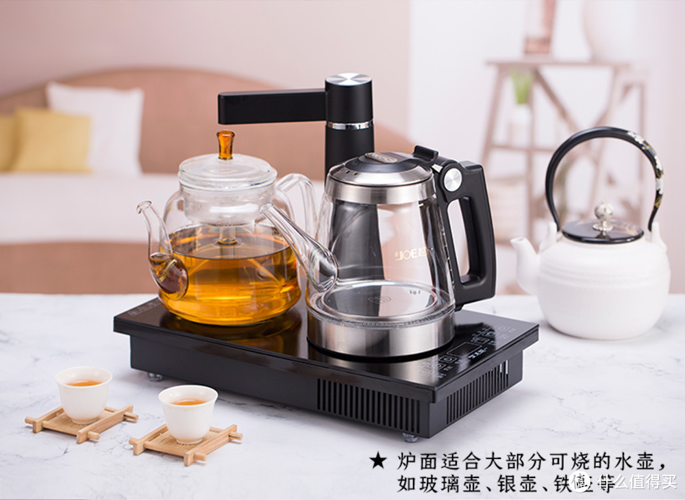 越一茶具最具性价比全智能开水壶TK001评测
