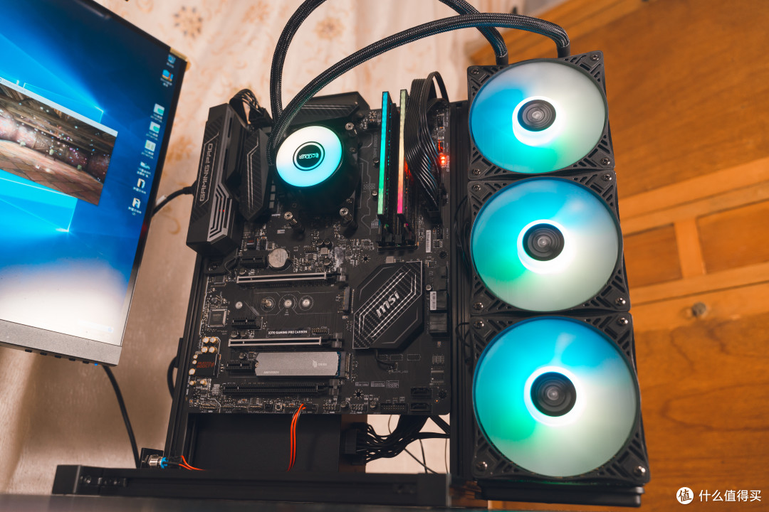 Pc Diy 篇八 欲换cpu先上大水冷 便宜又量足的超频三巨浪360pro水冷体验 散热器 什么值得买