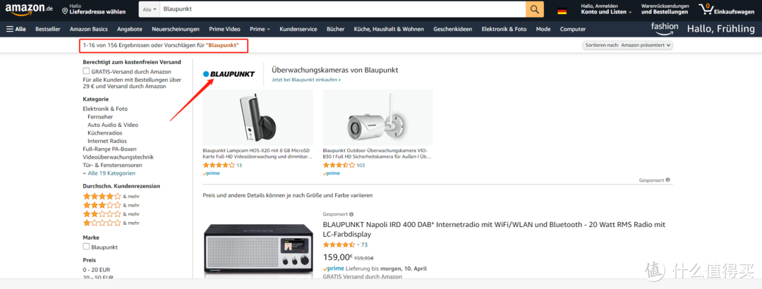 德国亚马逊-Blaupunkt