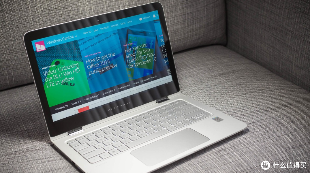（图片来源：WindowsCentral-HP Spectre x360 Ultrabook – Our first impressions and video tour）