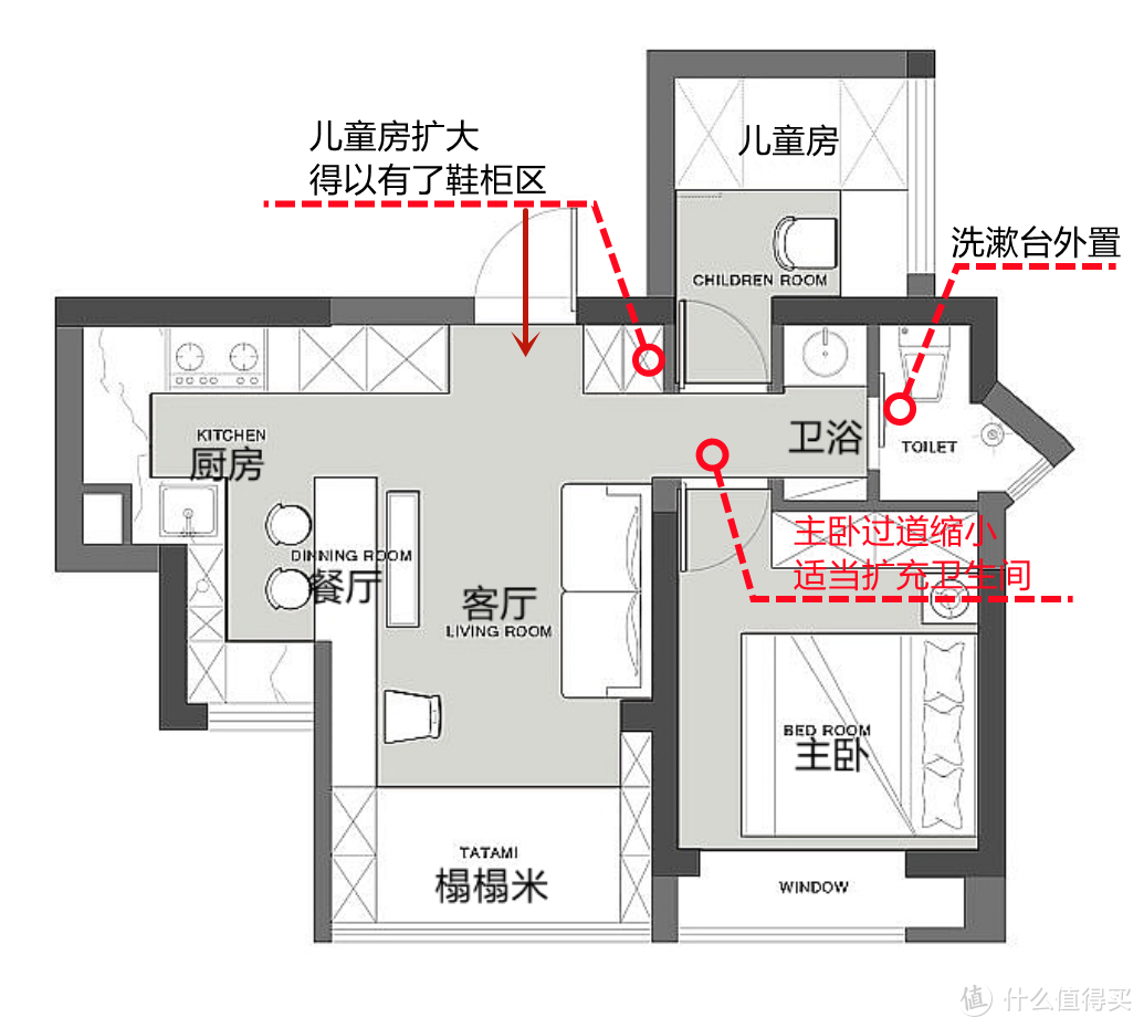 服了，41㎡“渣户型”，改造后变得应有尽有，我家小房子有救了