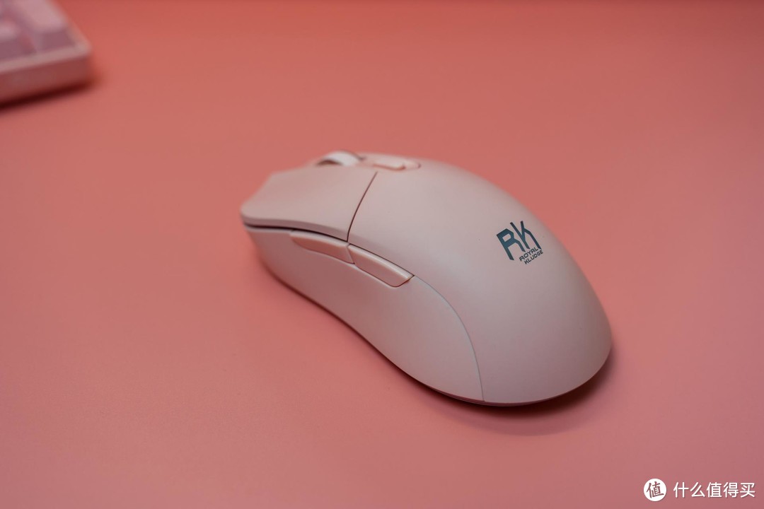 应该是最便宜的粉色游戏键鼠套装：RK100G 无线键鼠套装